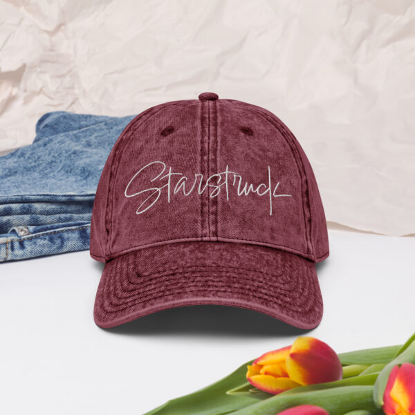 Starstruck Vintage Cotton Twill Cap - Image 6