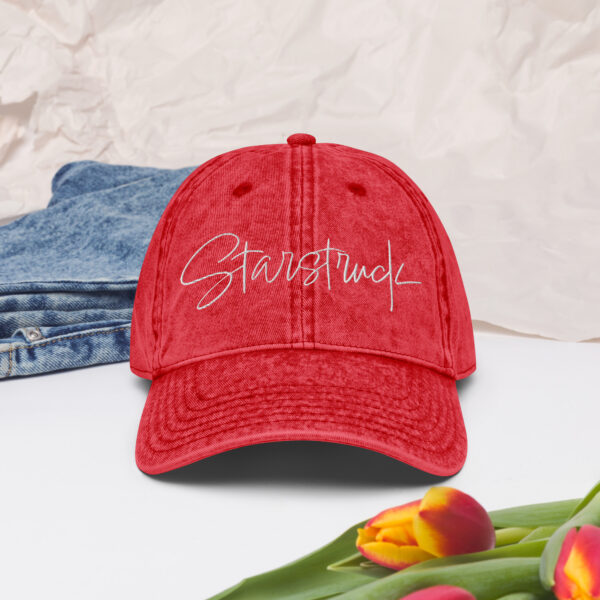 Starstruck Vintage Cotton Twill Cap - Image 8